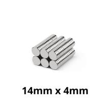 Kit 100 Imã Neodímio Disco Magnético N35 14x 4mm Super Forte Potente Redondo Kit 100 Imã Neodímio Disco Magnético N35 14x 4mm Super Forte Potente Redondo