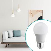 Kit 100 Lâmpada Led Bulbo 12w Luz Branco Frio Bivolt E27