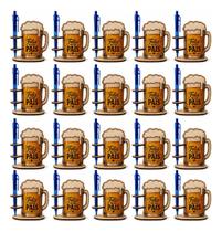 Kit 100 Lembrancinhas Dia Dos Pais Caneca Chop Porta Caneta Kit 100 Lembrancinhas Dia Dos Pais Caneca Chop Porta Caneta