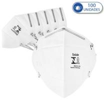 Kit 100 Máscaras 3M 9920H Descartáveis para Proteção Respiratória PFF2(S)