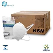 Kit 100 Máscaras N95 PFF2 Hospitalar Aprovação ANVISA e INME - KSN