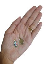 Kit 100 Medalha Nossa Senhora Do Desterro 2cm Resinada