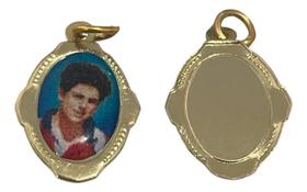 Kit 100 Medalhas Carlo Acutis 2cm Resinada