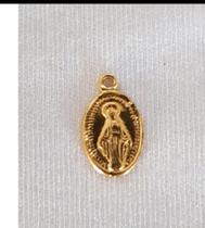 Kit 100 Medalhas Nossa Senhora Das Graças Milagrosa 13mm Kit 100 Medalhas Nossa Senhora Das Graças Milagrosa 13mm