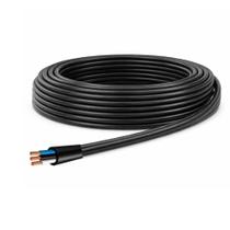 Kit 100 metros cabo pp flex 3 x 4 mm cobrecom Kit 100 metros cabo pp flex 3 x 4 mm cobrecom