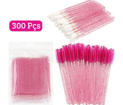KIT 100 MICROBRUSHES 100 ESCOVINHAS 100 APLICADORES LIP pink KIT 100 MICROBRUSHES 100 ESCOVINHAS 100 APLICADORES LIP pink