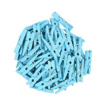 Kit 100 Mini Prendedor Pregador Madeira 2,5cm