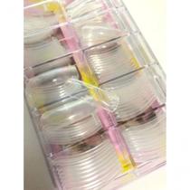 Kit 100 Molde F1 Para Unhas Reutilizável Porcelana Acrigel Kit 100 Molde F1 Para Unhas Reutilizável Porcelana Acrigel