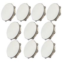 Kit 100 Pandeiros Redondo de Madeira 10 Polegadas Pele Natural New York Kit 100 Pandeiros Redondo de Madeira 10 Polegadas Pele Natural New York