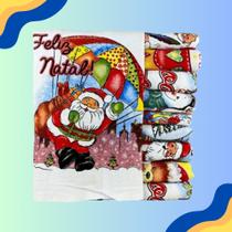 Kit 100 Panos De Prato Pé De Galinha Natal Cozinha Variado