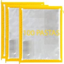 KIT 100 pastas Amarela Isoflex Original