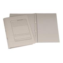 Kit 100 Pastas Classificador Cartão Com Grampo E Impressão