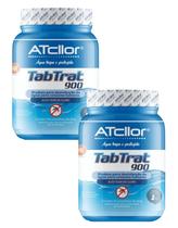 Kit 100 Pastilhas 20g Tratamento Água Consumo TabTrat 900