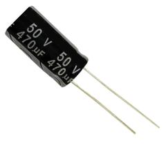 KIT 100 PÇS CAPACITOR ELETROLITICO 470X50V - 470UF X 50V - 105º KIT 100 PÇS CAPACITOR ELETROLITICO 470X50V - 470UF X 50V - 105º