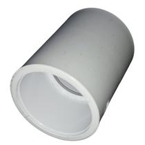 Kit 100 Pcs Luva Conexão Conduíte Eletroduto Pvc 3/4 Branco
