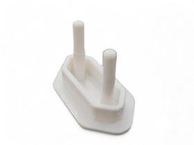 Kit 100 Pçs Protetor De Tomada Tampa Antichoque Bebe Branco