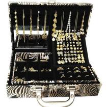 Kit 100 pçs Semi Joias Alto Atacado DOURADO E PRATA Folheados