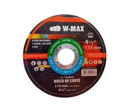 Kit 100 pçs Wurth Disco Corte Inox 115 X 1,0 X 22,23mm Preto