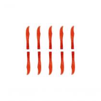 Kit 100 Peças Faquinha De Pau Madeira 16 Cm