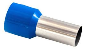 Kit 100 peças terminal ilhos pre isolado 2,5mm az