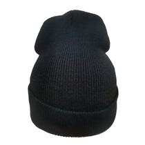 Kit 100 Peças Touca Adulto Gorro Inverno De Frio Unissex lisa preto Kit 100 Peças Touca Adulto Gorro Inverno De Frio Unissex lisa preto