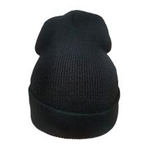 Kit 100 Peças Touca Adulto Gorro Inverno De Frio Unissex lisa preto