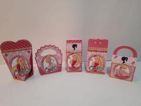 Kit 100 personalizados Barbie Kit 100 personalizados Barbie