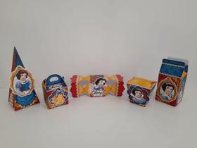 Kit 100 Personalizados Branca de Neve Kit 100 Personalizados Branca de Neve