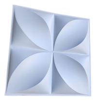 Kit 100 Placa Decorativa 3d Pvc 25x25cm Revestimento Parede