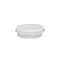 Kit 100 Potes de Plástico 10ml com Espátula para Cremes/Amostras Kit 100 Potes de Plástico 10ml com Espátula para Cremes/Amostras