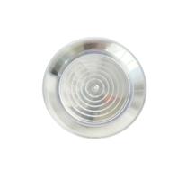 Kit 100 pratos Transparente acrílico Redondo 15cm sobremesa