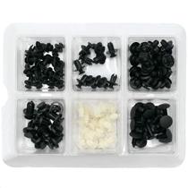 Kit 100 Presilha Grampo Parachoque Parabarro Porta Universal Kit 100 Presilha Grampo Parachoque Parabarro Porta Universal