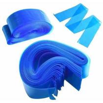 Kit 100 Protetor De Clip Cord E Rca Azul Tatuagem 58x5cm