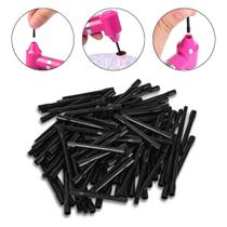 Kit 100 Refil Mixer Paletas Misturador Pigmento De Henna