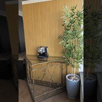 Kit 100 Ripado MDF Freijó Painel Decorativo - Placa 45x11cm Kit 100 Ripado MDF Freijó Painel Decorativo - Placa 45x11cm