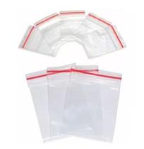 Kit 100 Saco Fechamento Zip N10 24X34Cm Fecho Hermético