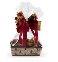 Kit 100 Saco Poli Incolor p/ Cestas 45x60 Embalagem Presentes bopp - Lumipel