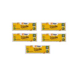 Kit 100 Saco Zip Hermético Fecho Slider 14,9x16,5cm C/20UN TALGE Kit 100 Saco Zip Hermético Fecho Slider 14,9x16,5cm C/20UN TALGE