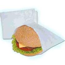 Kit 100 Sacos Plásticos Embalagem Para Lanches Hot Dog Hamburguer Saco Leitoso