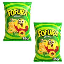 Kit 100 Salgadinhos anel de cebola Fofura 35gr crocante Kit 100 Salgadinhos anel de cebola Fofura 35gr crocante