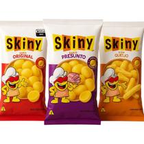 Kit 100 Salgadinhos Skiny de milho 35g sabores variados Kit 100 Salgadinhos Skiny de milho 35g sabores variados