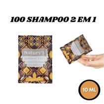 Kit 100 Shampoo Sachê 2X1 Floral 10Ml Pousada Motel Airbnb