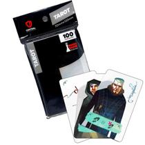 Kit 100 Sleeve Protetor de Carta para Coup Base e Expansões Tarot 70x120mm Kit 100 Sleeve Protetor de Carta para Coup Base e Expansões Tarot 70x120mm