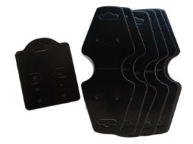 Kit 100 Tag Brinco E Pulseira + 100 Tags Para Brinco Preto