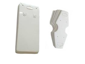 Kit 100 Tag Cartela Para Pulseira+ 100 Tags Para Corrente