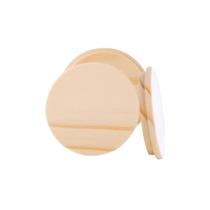 Kit 100 Tampas Pinus/Madeira para Pote Patê 156ml