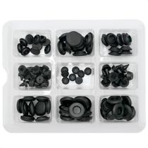 Kit 100 Tampões Batentes Tapa-furos Variados Universal Carro Kit 100 Tampões Batentes Tapa-furos Variados Universal Carro