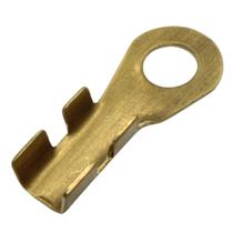Kit 100 Terminal Olhal 3/6 Reforçado Latão