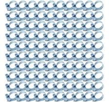 KIT 100 un Abraçadeira Aço Carbono Zincado 1/2 à 3/4 - 13 à 19mm - Rosca Sem Fim - Nove54 KIT 100 un Abraçadeira Aço Carbono Zincado 1/2 à 3/4 - 13 à 19mm - Rosca Sem Fim - Nove54