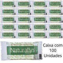 Kit 100 Un De Sabonete Naturallys Essencia Dovely Em Barra De 10g Para Hotel Resot Pousada
